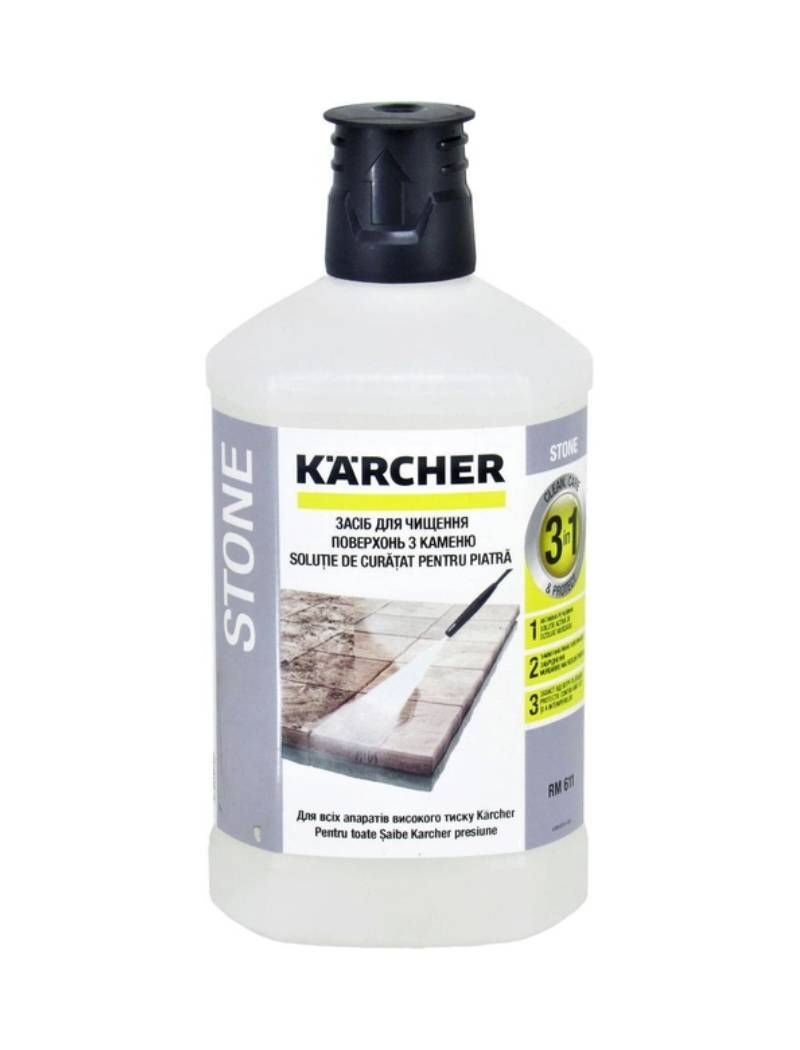 Засіб для очищення каменю та фасадів KARCHER Plug&Clean 3 в 1, 1 л (6.295-765.0)